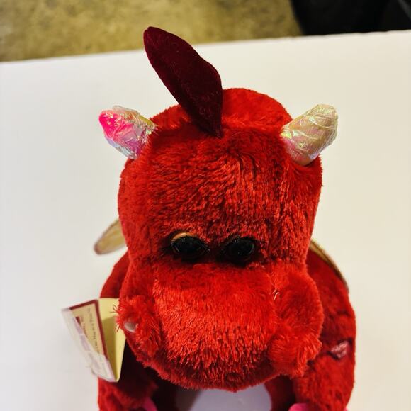 Dragon red stuffed animal  plush - Picture 13 of 13